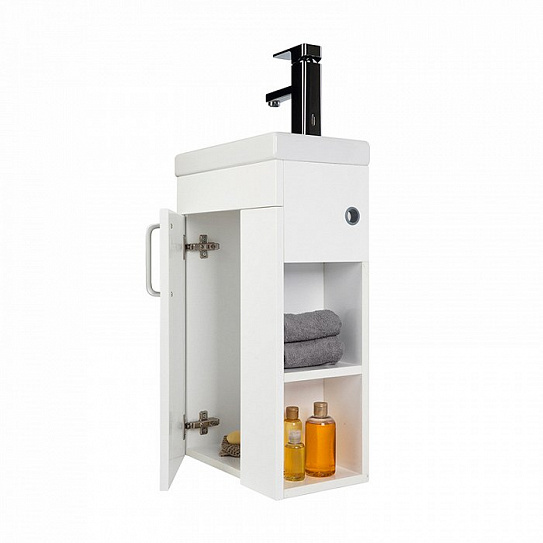 Тумба с раковиной 40 см Iddis Torr 40 TOR40WRi95K полки справа