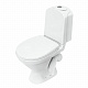 Унитаз-компакт Sanita Luxe Classic сиденье микролифт WC.CC/Classic/2-TM/WHT.G/S1