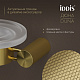Мыльница IDDIS Дюна (Duna) DUNMGG0i42 золото матовое нержавеющая сталь