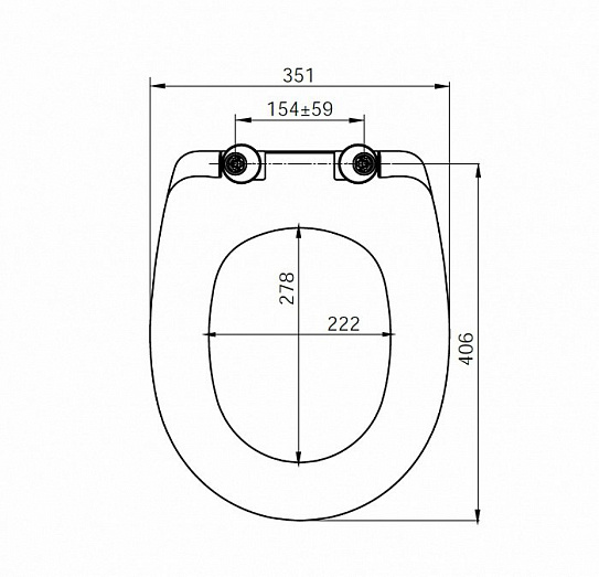 Сиденье для унитаза Iddis soft close с микролифтом ID 126 Dp Sc