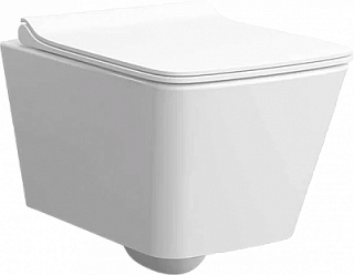 Унитаз консольный Керамин с сиденьем и креплением Тобаго R Slim МЛ