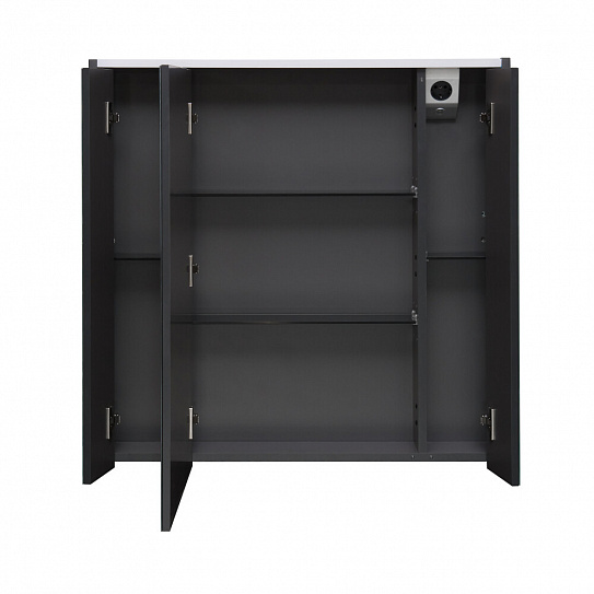 Зеркальный шкаф Roca Ronda 80 белый глянец/антрацит ZRU9302970