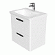 Тумба с раковиной Roca The Gap 60 ZRU9302734, белая матовая