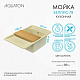 Мойка гранитная Акватон Беллис 780 х 510 шампань 1A725032BS290