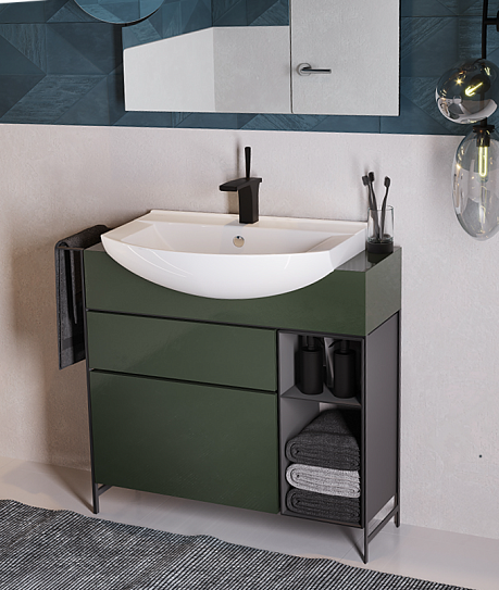 Раковина Sanita Luxe "Best" 75