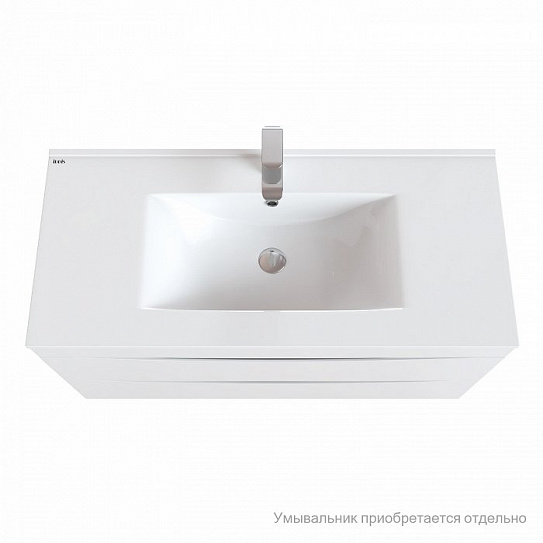 Тумба без раковины Iddis Cloud 100 белая CLO10W1i95