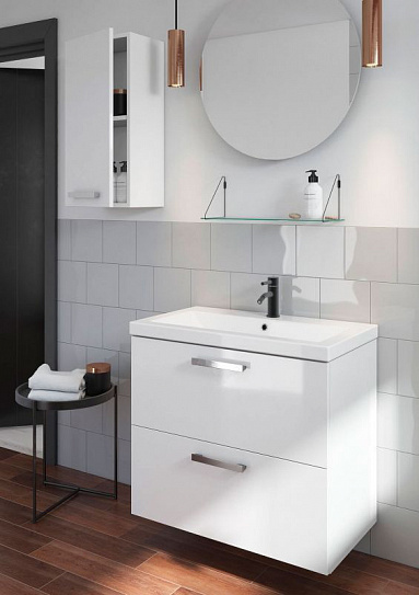 Раковина мебельная 80см белая Como 80