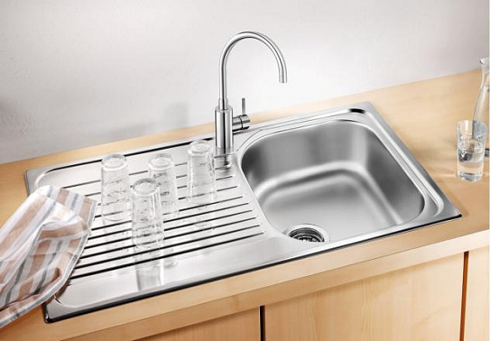 Мойка кухонная BLANCO TIPO 45 S, 86x50, матовая