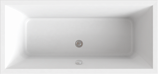 Ванна из литьевого мрамора 170х80 Мадрид BAS 0ВА00008 черная