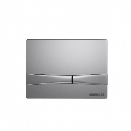 Инсталляция для скрытого монтажа унитаза Berges Novum кнопка F2 матовый хром 040252