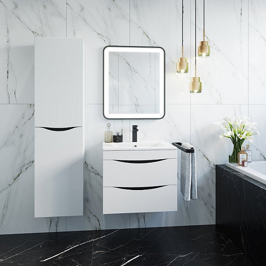 Тумба с раковиной 80 см Iddis Cloud 80 CLO80W0i95K