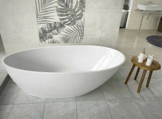 Ванна из литьевого мрамора Calipso Nova Gel 181х88см AQUA DE MARCO 1180WCAL_GEL