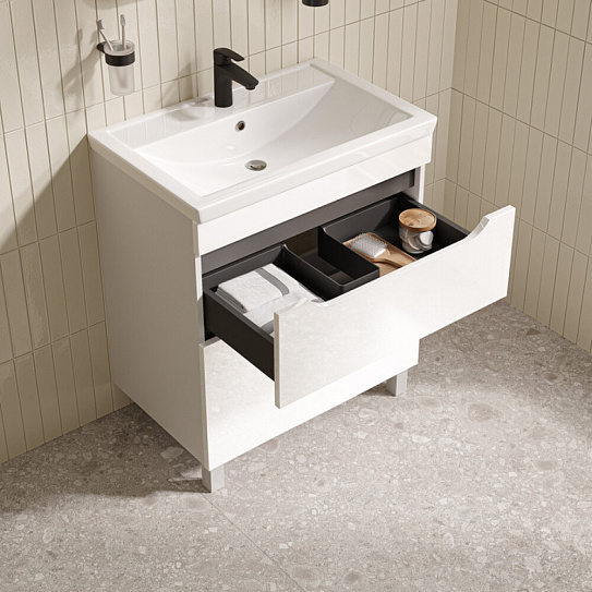 Тумба с умывальником (4077000i28) 70см Ray IDDIS RAY70WFi95K