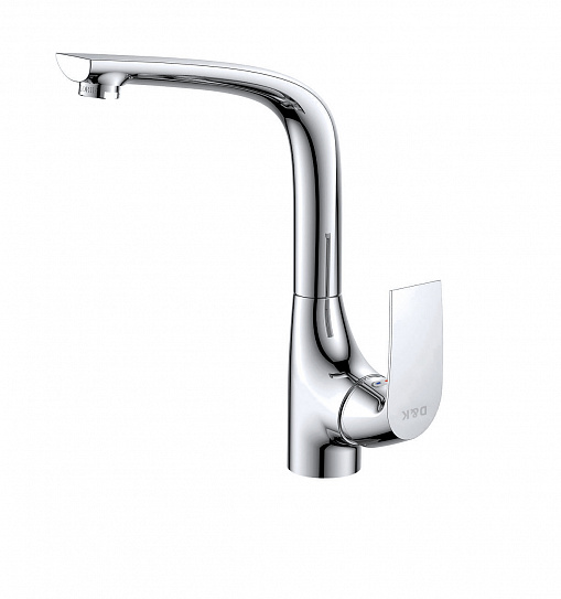 Смеситель для кухни d&k rhein.Feuerbach Da1282401 высокий хром