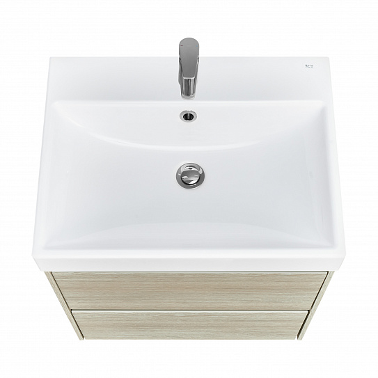 Тумба под раковину Roca Ona 600 светлый дуб 2 ящика A857613512