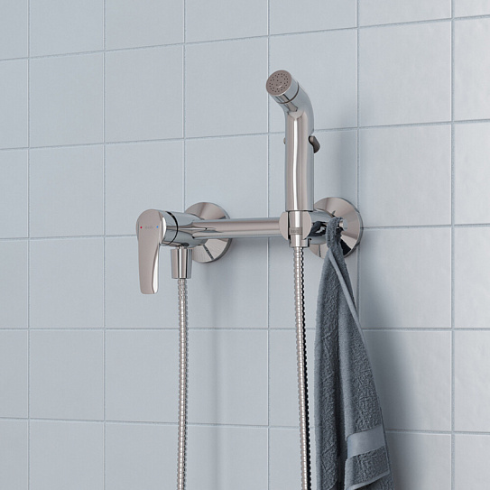 Смеситель с гигиеническим душем Iddis Ray RAYSB00i08