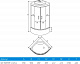 Душевая кабина ERLIT ER3509TPF-C3-RUS 90*90*215