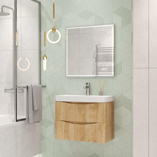 Тумба подвесная Clay 70 2Y дуб верона (под рак.217496) Velvex