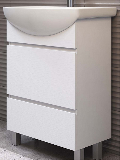 Тумба под раковину Vigo Wing 600-0-2 tn.WIN.BAL.60.2Y белый