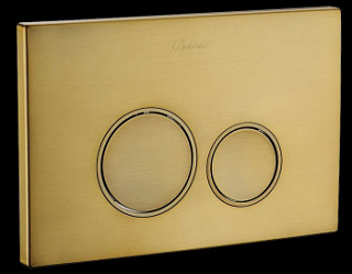 Кнопка для инсталляции Boheme 657 бронза