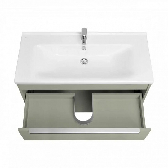 Тумба под раковину Aquaton Хоуп 100 Хаки 1A287401HP9D0 (под ум-к Миранда 100)