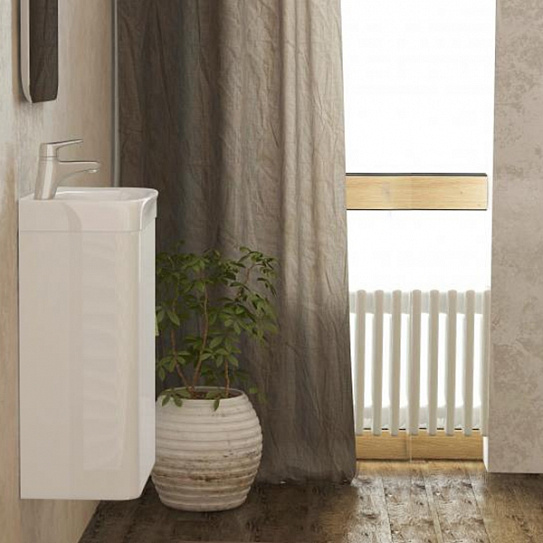 Тумба подвесная Bio maxi 400-1-0 Белая (для раковины 217415)