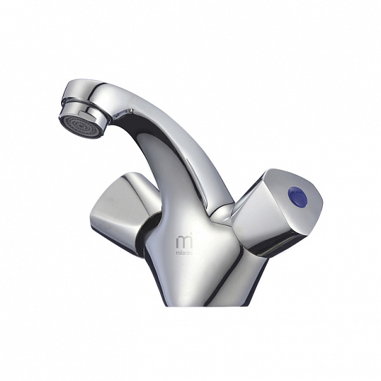 Смеситель для умывальника 426924 Tring TRISB01M01 вентильный