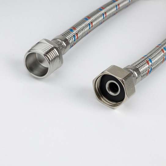 Гибкая подводка Iddis F1/2xM1/2 SS304 50 см 926BBS05ZP