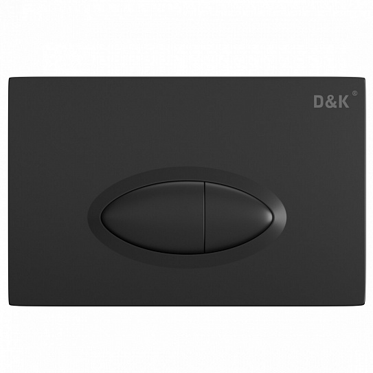 Клавиша смыва D&K Rhein.Marx DB1399025, черный, для инсталл DI8055119