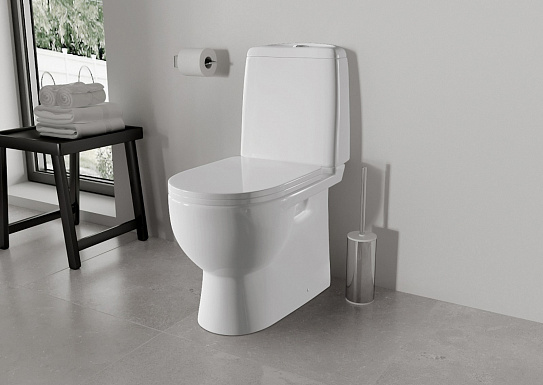 Унитаз-компакт Sanita Luxe Best (сиденье дюропласт, микролифт) BSTSLCC04020522