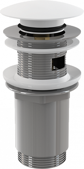 Донный клапан для раковины 1 1/4" Alcaplast CLICK-CLAK A392B