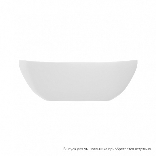 Раковина накладная 41 см овальная Iddis Cloud CLOWS06i27 глянцевый белый