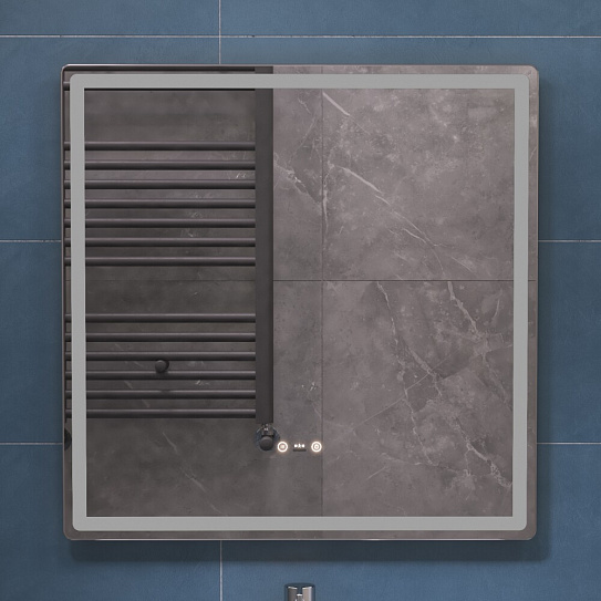 Зеркало в ванную 70х70 VIGO Geometry Step 700