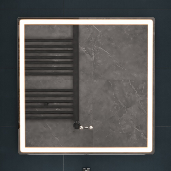 Зеркало в ванную 70х70 VIGO Geometry Step 700