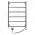 Полотенцесушитель электрический Арго МАГИЯ 60*60 см, 6 перекладин (ТЭН,справа)