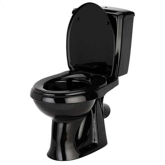 Унитаз-компакт напольный Оскольская керамика Элисса Оптима Стандарт (черный)