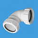 Отвод McALPINE 50 FS (D=50мм) на 90гр