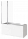 Шторка на ванну 80см Good Door Screen FO-80-C-CH ПД00121