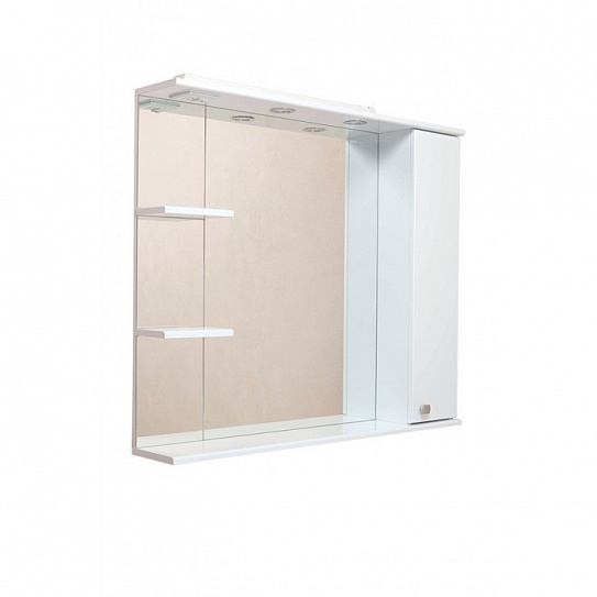 Шкаф-зеркало Onika Эльбрус 100 см правое 210004