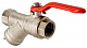 Кран шаровый VT.292 с фильтром ручка 3/4"