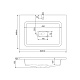 Раковина IDDIS 60 см 4506000i28
