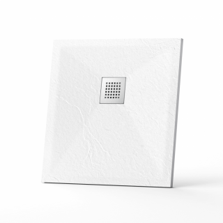 Душевой поддон квадрат STONE TRAY-W  900x900