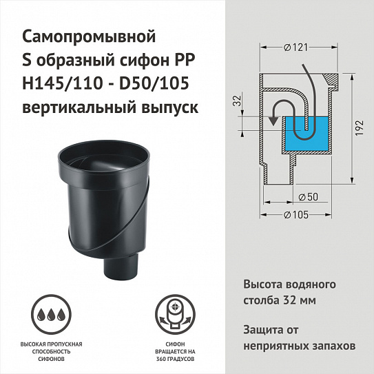 Водоотводящий желоб Berges B1 Antik 800 090026