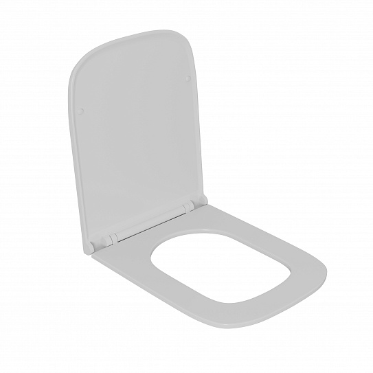 Сиденье для унитаза D&K DS0416 DT1516016, DT1516516 микролифт дюропласт белый