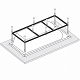 Каркас к прямоугольным ваннам 165х70 VAGNERPLAST VPK16570