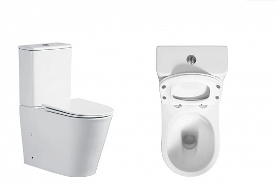 Унитаз напольный Cerutti PIERA Tornado с бачком Cerutti spa, CT10560