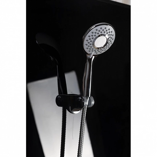 Душевая кабина 90х90х200 Niagara Classic NG-2508-14BKG высокий поддон 40см стекло тонированное