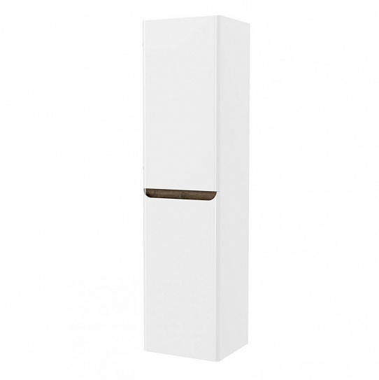 Пенал подвесной левый MIRSANT Savag 40 УТ000100506 белый глянцевый