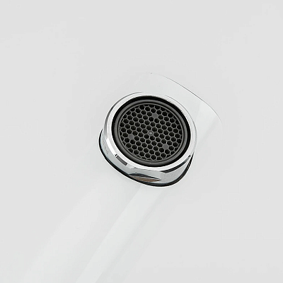 Смеситель на борт ванны белый Gappo G03-8 G1103-8