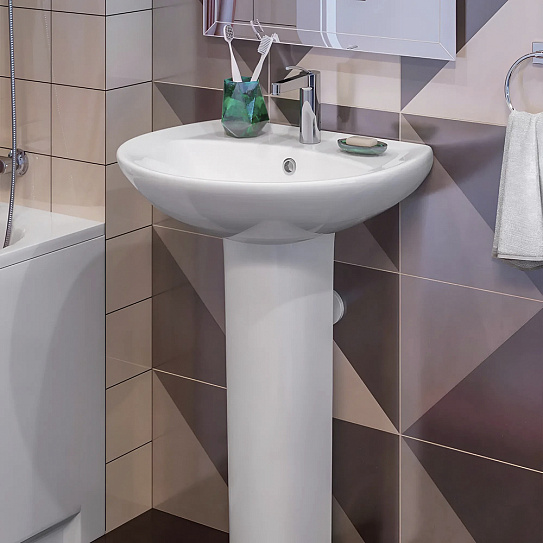 Раковина Sanita Аттика 55 ATC55SAWB01